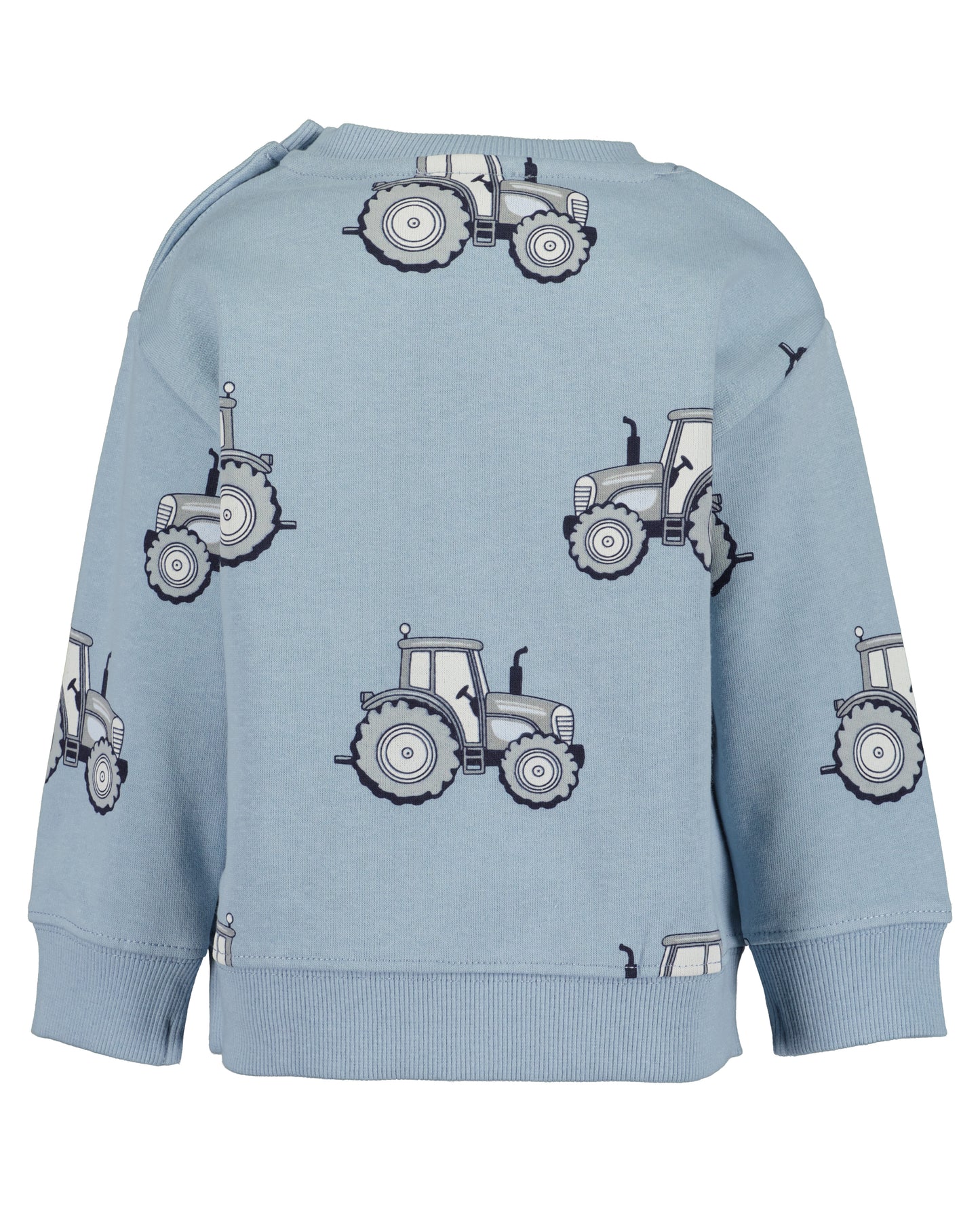 Blue Seven Trui met trekkers blauw