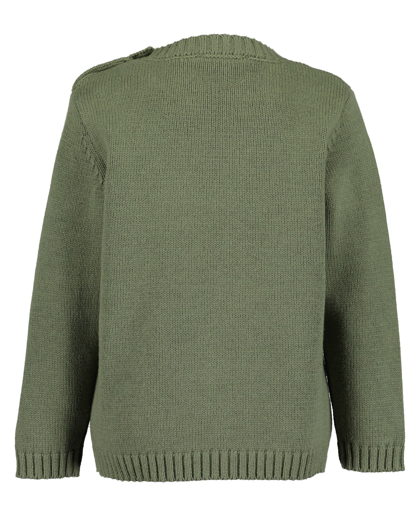 Blue Seven groene trui met teckel