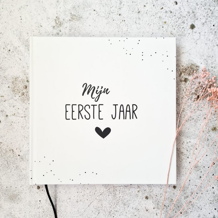 Baby Invulboek Eerste Jaar - Herinneringsboek voor Mijlpalen