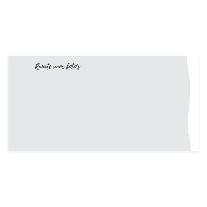 Kraambezoekboek Invulboek Baby - Modern Stip Design