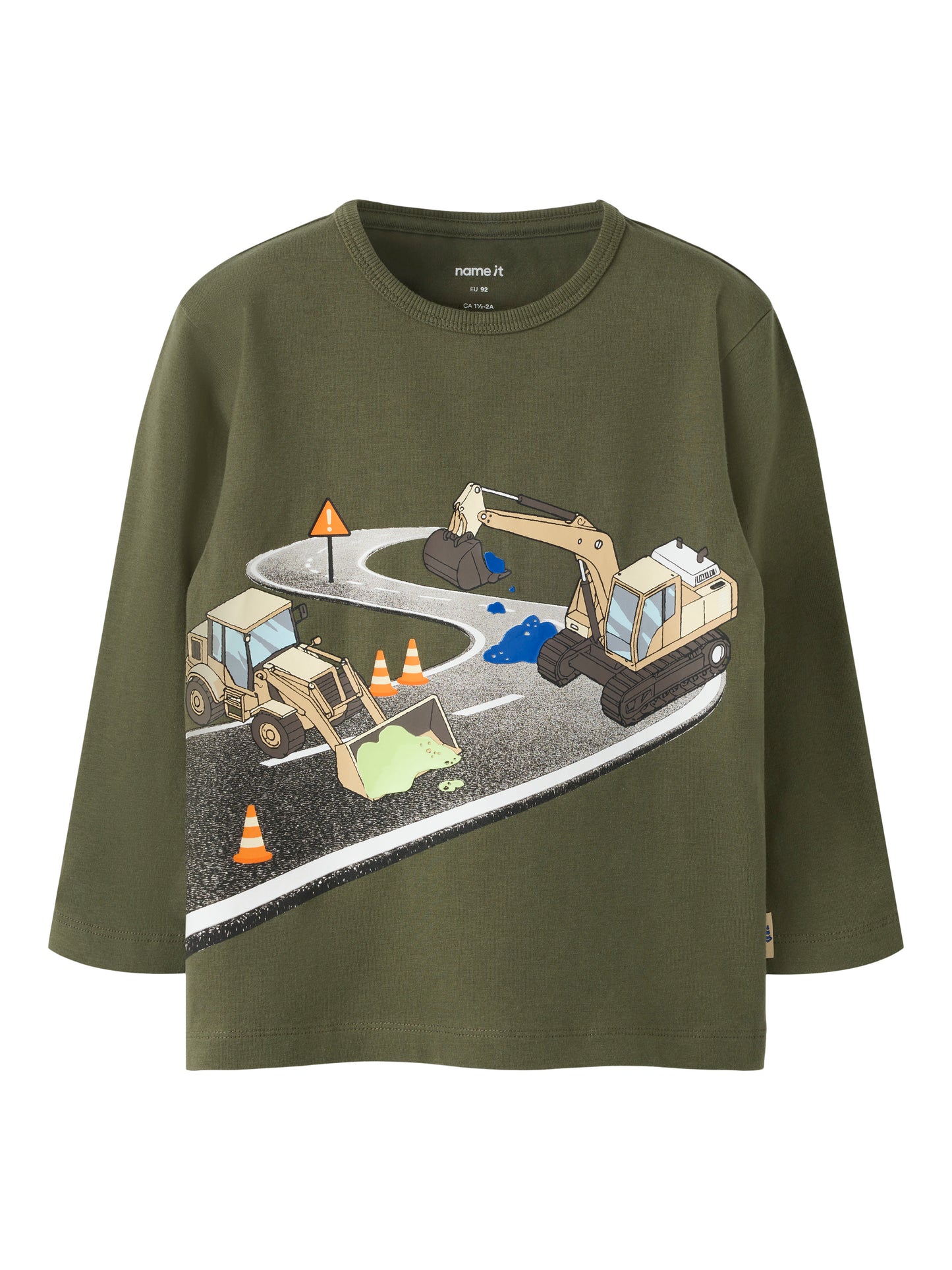Name It NMMNICK Longsleeve Top - Olive Night