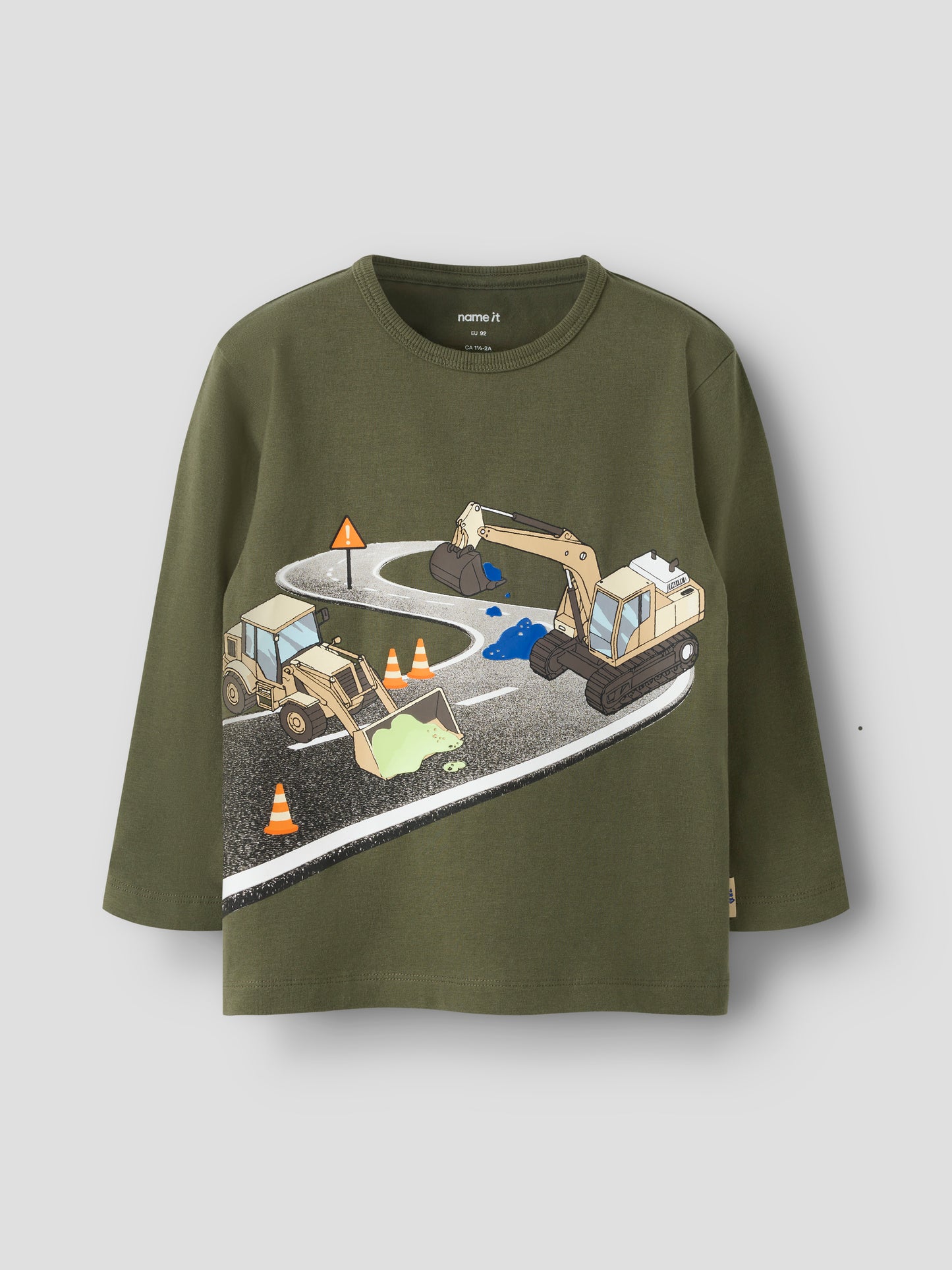 Name It NMMNICK Longsleeve Top - Olive Night
