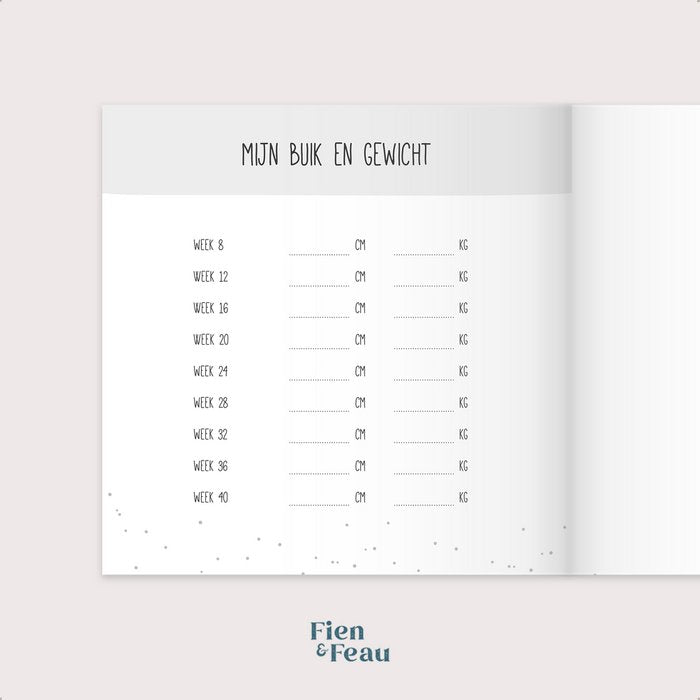 Negen Maandenboek - Zwangerschap Invulboek voor Herinneringen