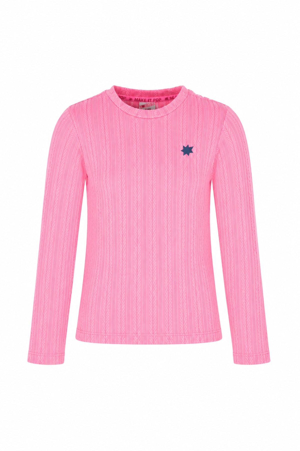 B.Nosy Talli Shirt met Lange Mouwen - Roze