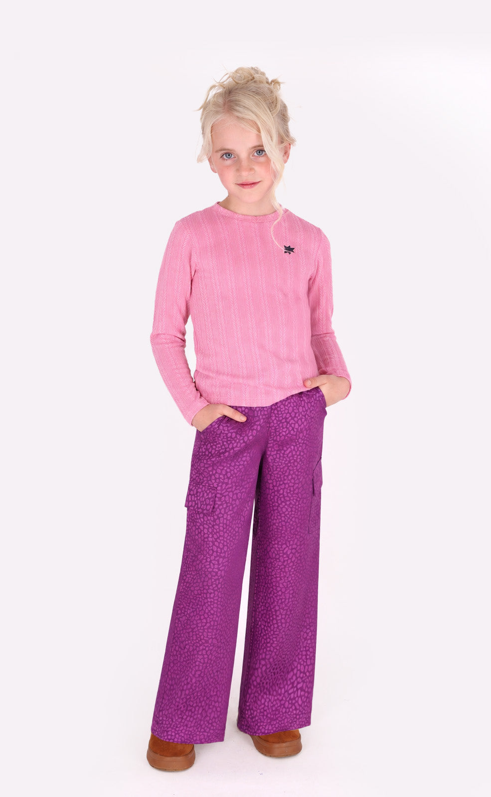 B.Nosy Talli Shirt met Lange Mouwen - Roze