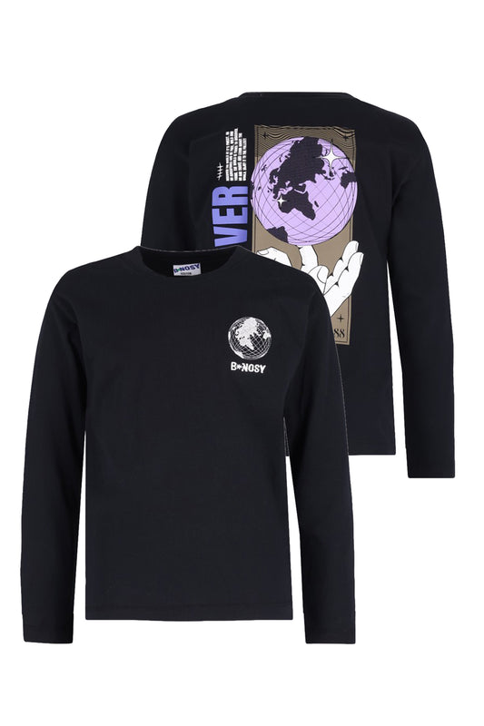 B.Nosy Theo Long Sleeve - Zwart