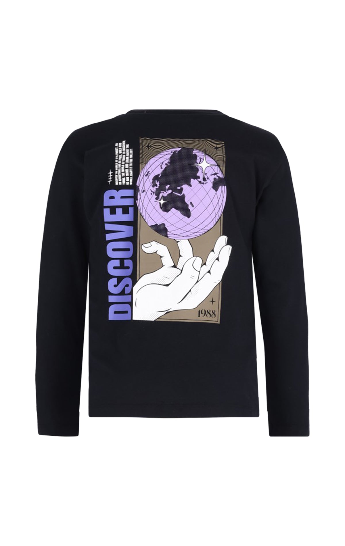 B.Nosy Theo Long Sleeve - Zwart