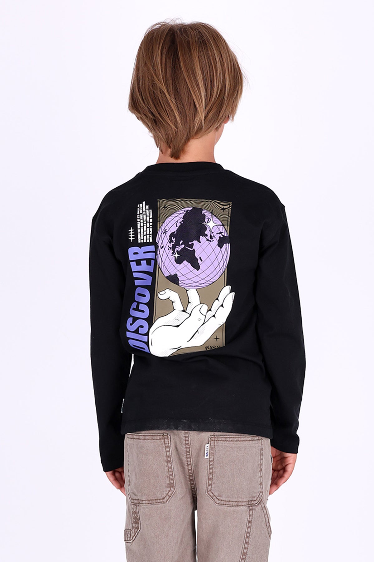 B.Nosy Theo Long Sleeve - Zwart