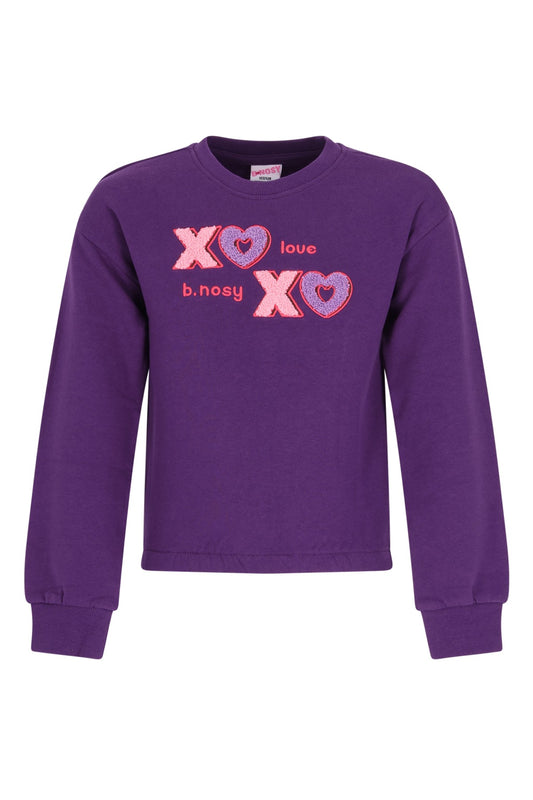 B.Nosy Shelly Sweater Loganberry
