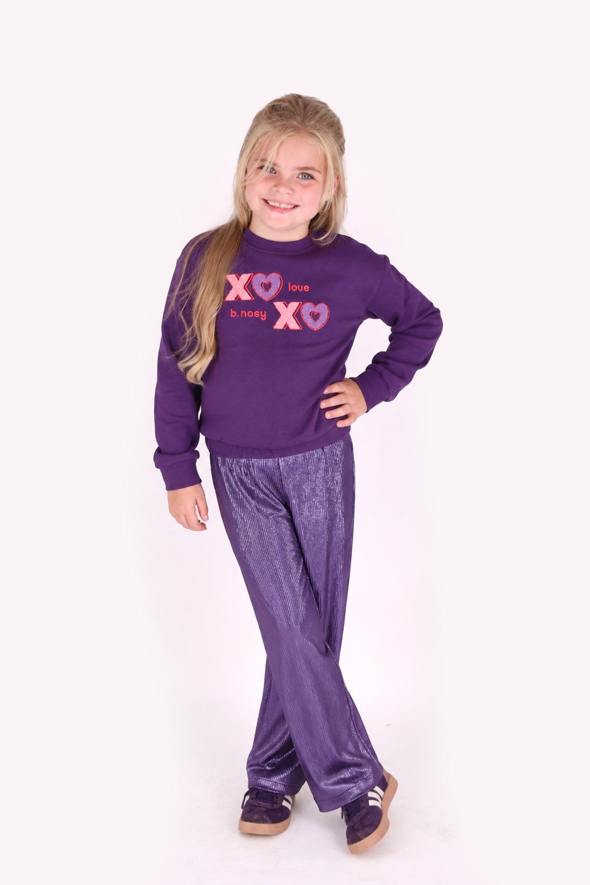 B.Nosy Shelly Sweater Loganberry