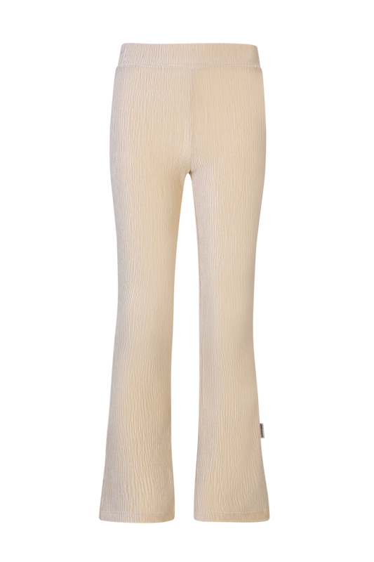 B.Nosy Puck flared pants - Ecru